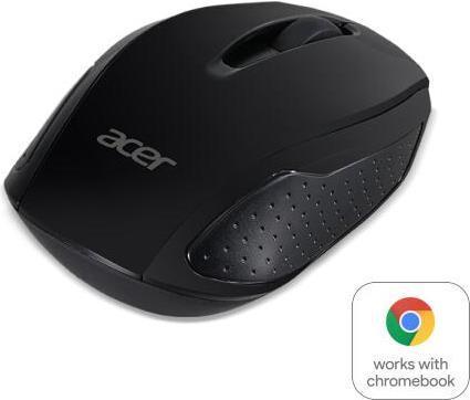 Produktbild Acer kabellose Maus G69 RF2.4G mit Chrome Logo schwarz Retail Pack WWCB (Kabellos)