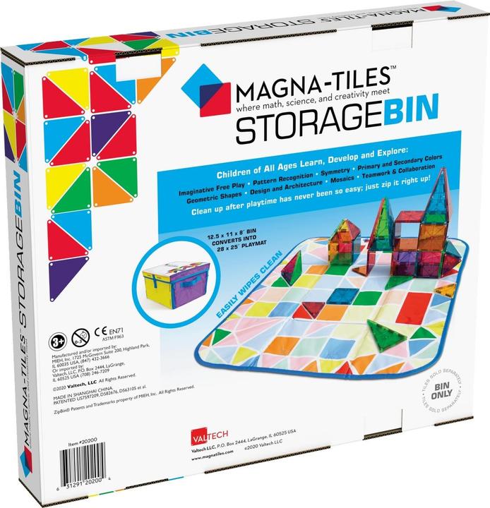 Productafbeelding Magna-Tiles Opbergdoos & interactieve speelmat