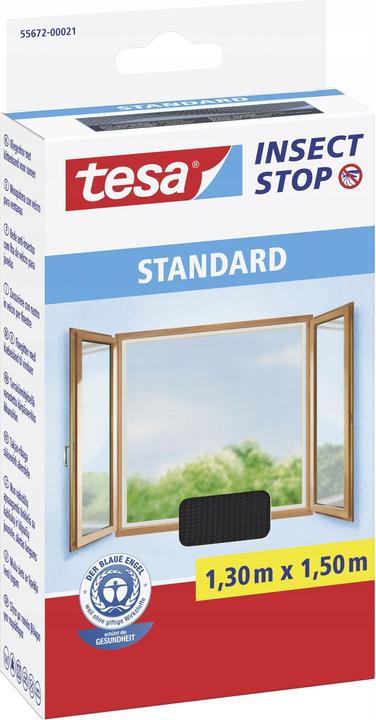 Actual product image tesa Insect screen STANDARD window (130 x 150 cm)