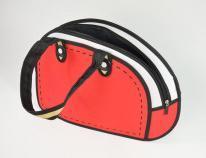 Immagine prodotto Kögler 2D Waggy Borse, borsa, rosso, bianco, con chiusura