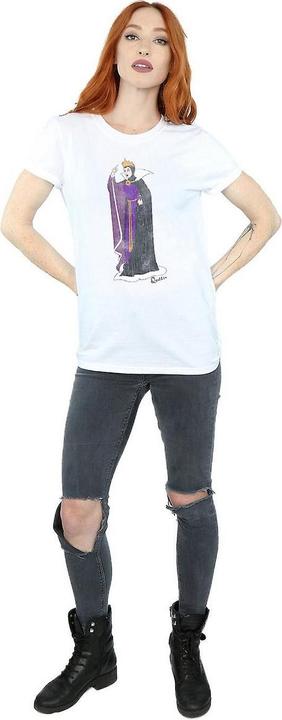 Actual product image Snow White Womens/Ladies Evil Queen Cotton Boyfriend T-Shirt (3XL)