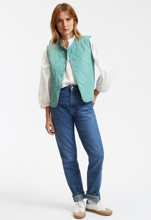 Produktbild La Redoute Collections Bluse mit Stehkragen und Ballonärmeln Signature SUSAN (XL)