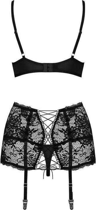 Actual product image Obsessive Peonesia 3-pcs set black L/XL (XL)