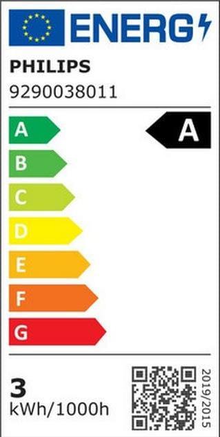 Energy Label Philips Ultra Efficient (E14, 2.30 W, 485 lm, 1 x, A)