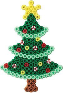 Actual product image Hama Iron-on beads midi ""Christmas tree"", in blister pack Diameter of iron-on bead midi: 5.0 mm, incl.