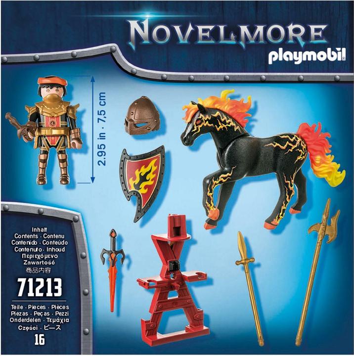 Produktbild Playmobil Burnham Raiders - Feuerritter (71213, Playmobil Novelmore)