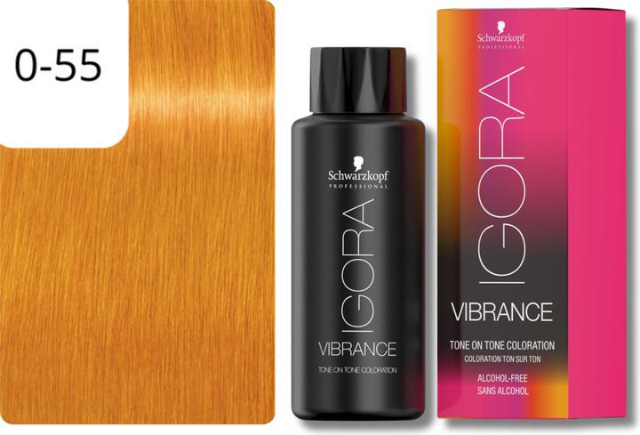 Immagine prodotto Schwarzkopf Professional IGORA Vibrance Hair Tint NUOVO (0-55 Concentrato d'oro)