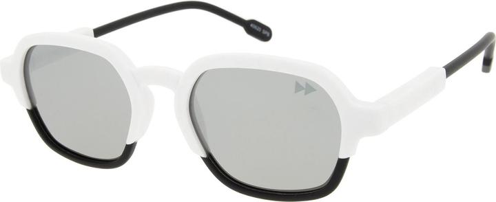Matt white & matt black