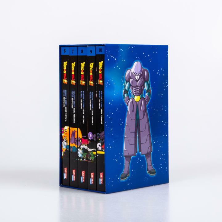 Actual product image Dragon Ball Super Bände 6-10 im Sammelschuber mit Extra (German, Akira Toriyama (Original Story), 2020)