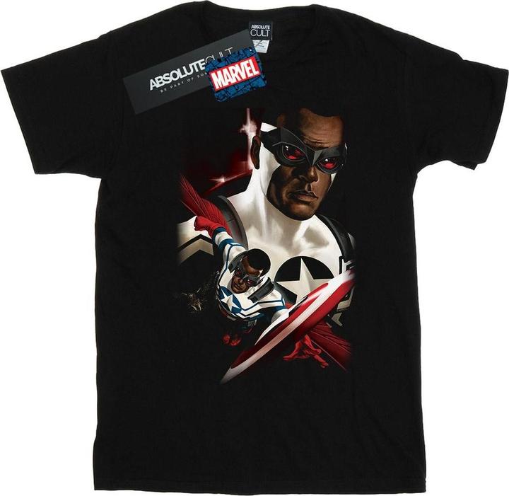Produktbild Captain America Sam Wilson Portrait TShirt (S)