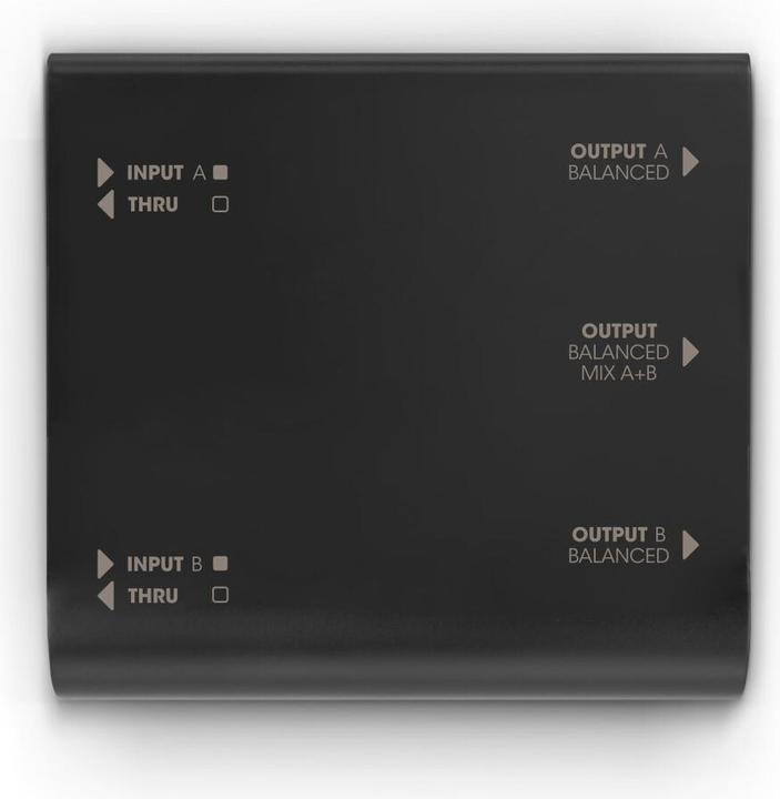 Actual product image Palmer Audio RIVER inn - Active 2-channel DI box