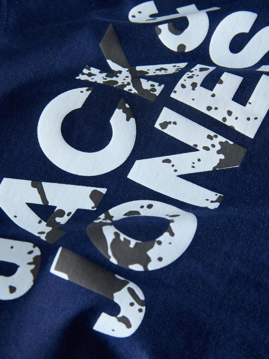 Actual product image Jack & Jones Jjstyd Corp Splash Tee Ss C.Neck Ln Jnr (152)