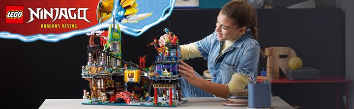 Actual product image LEGO Ninjago - Markets in the City (71799, LEGO Ninjago, LEGO Rare Sets)
