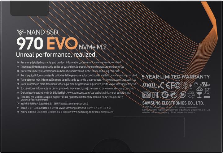 Immagine prodotto Samsung 970 Evo (1000 GB, M.2 2280)