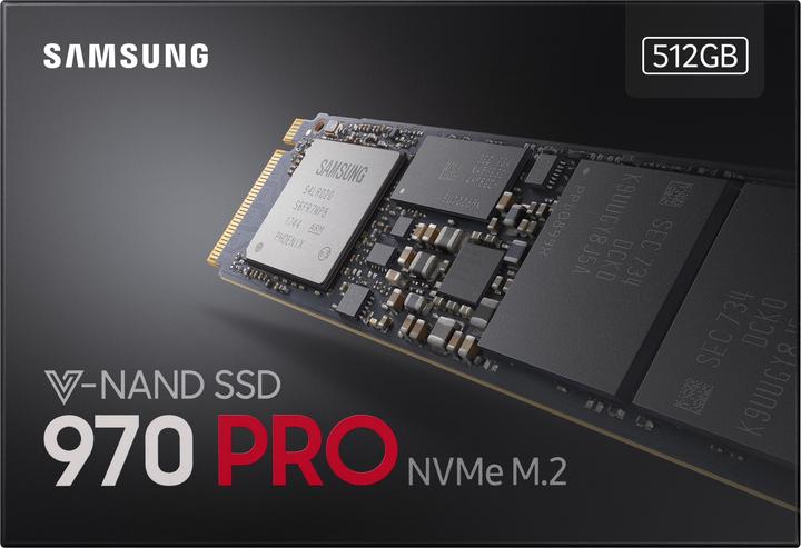 Actual product image Samsung 970 Pro (512 GB, M.2 2280)