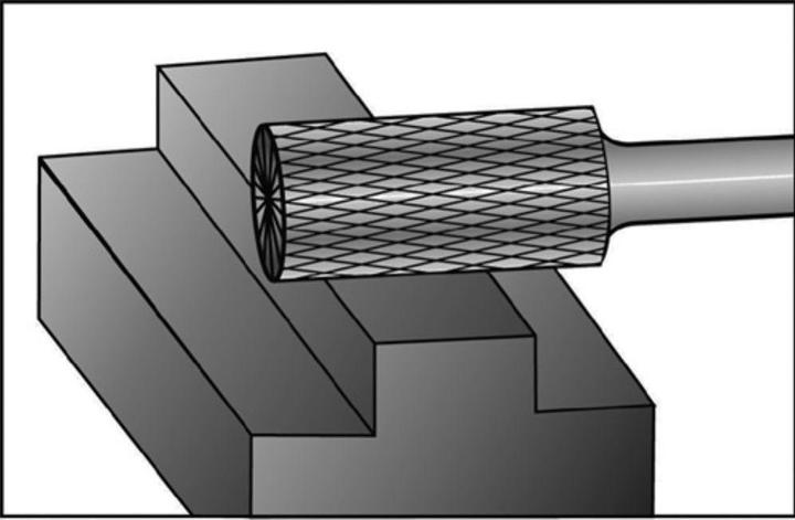 Immagine prodotto Ruko Fresa ZYA D.12mm testa-L.25mm gambo-D.6mm HM Verz.Alu