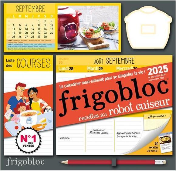 Immagine prodotto Frigobloc recettes au robot cuiseur 2025 (Francese)