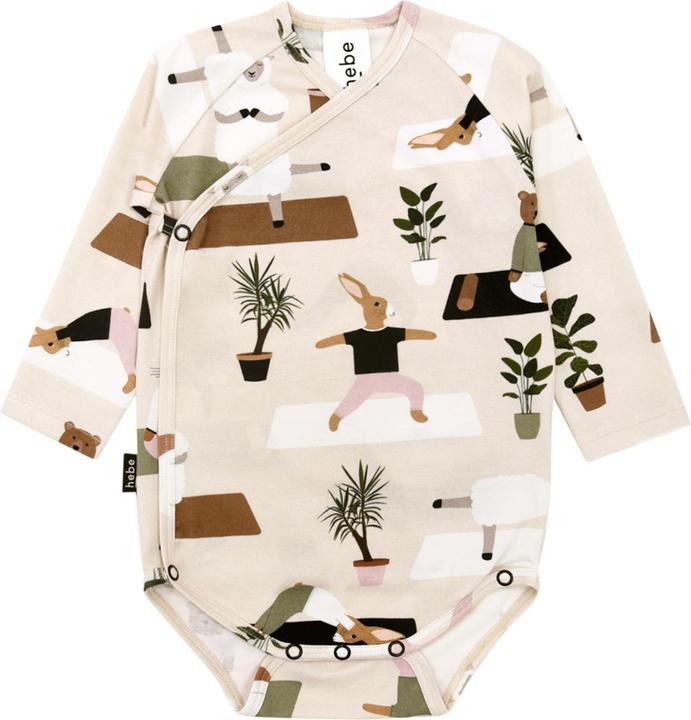 Actual product image Hebe Bodysuit with yoga print (50)
