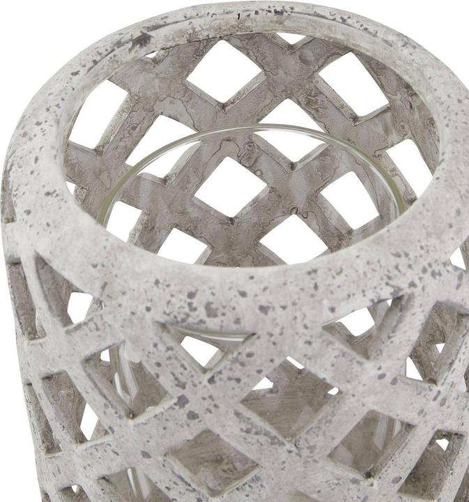 Actual product image Hill Interiors Stone Effect Hurricane Lantern (1 x)