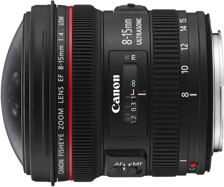 Produktbild Canon EF 8-15mm f/4L Fisheye USM (Canon EF, Vollformat)