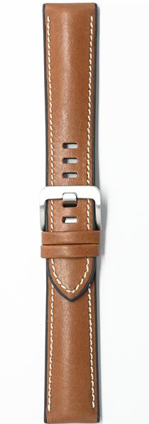 Actual product image Strap Studio Novonappa Hybrid (41 mm, Leather, Galaxy Watch 3)