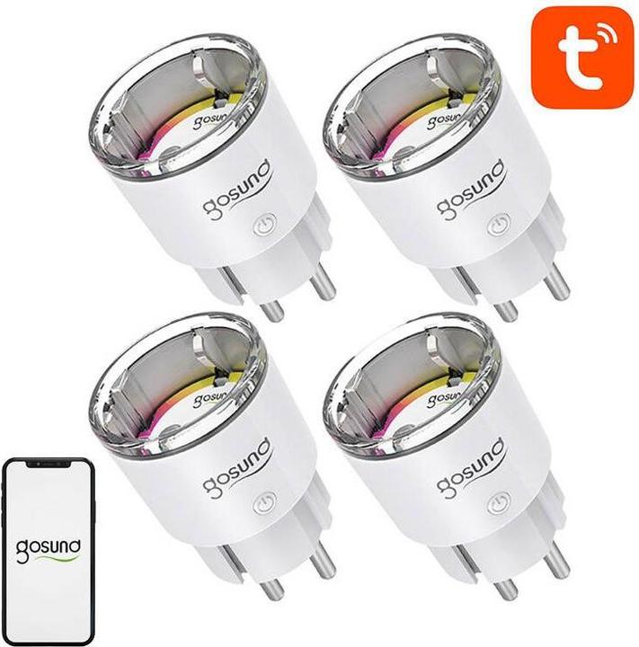 Produktbild Gosund EP2 WiFi smart socket, 4 pieces (four-pack) 10A Tuya