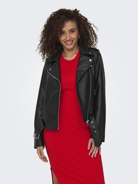 Produktbild Only Onlmille Faux Leather Biker Jacket Otw (S)