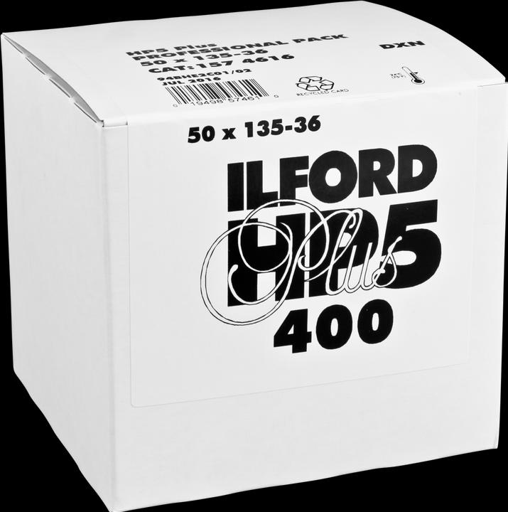 Actual product image Ilford 1x50 HP 5 plus 135/36