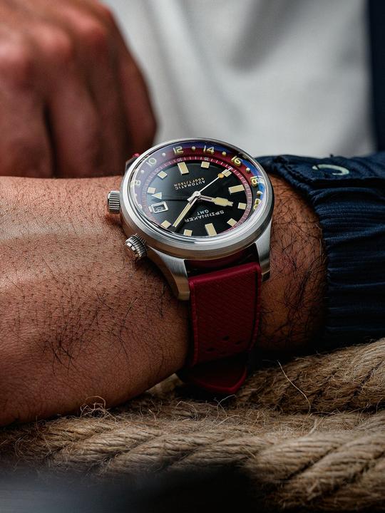 Actual product image Spinnaker SP-5121-11 Bradner GMT (Diving watch)