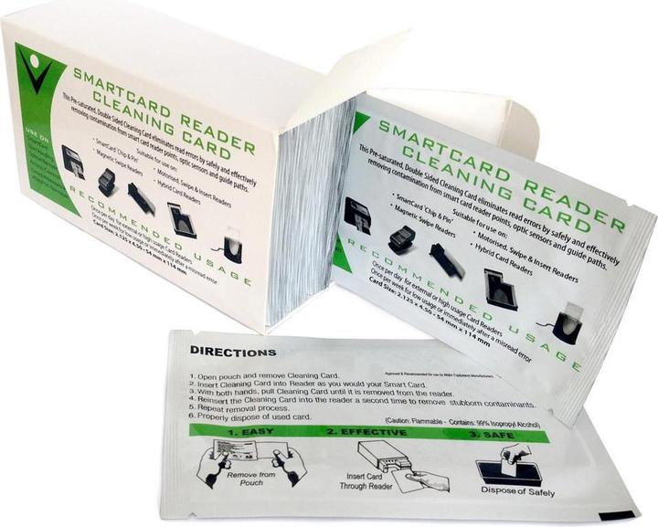 Magtek Carte di pulizia, 50pcs/box