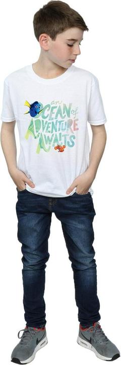 Actual product image Disney Boys Ocean Adventure Cotton T-Shirt (140, 146)
