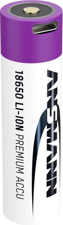 Produktbild Ansmann Li-Ion Akku 18650 (1 Stk., 18650, 3400 mAh)