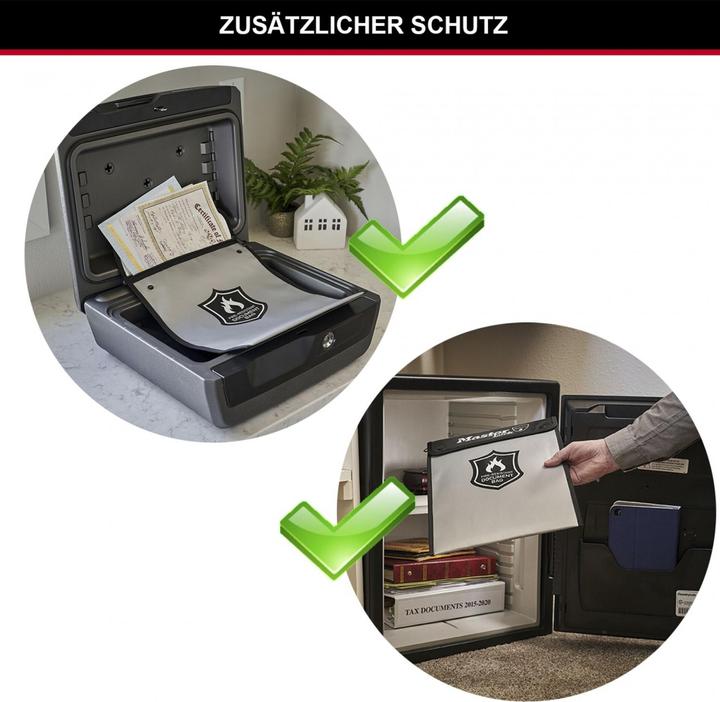 Produktbild Master Lock Feuerbeständige Dokumententasche (A4)