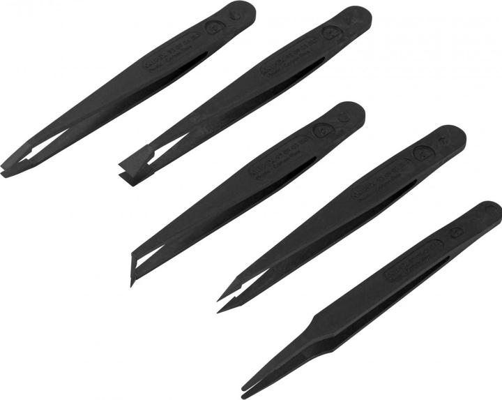 Produktbild Knipex Kunststoffpinzetten-Set ESD