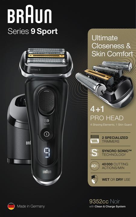Actual product image Braun Series9-9352cc Sport