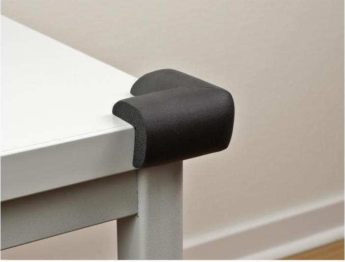 Actual product image Delock Foam edge protector self-adhesive 56 x 56 x 33 mm black