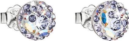 Produktbild Evolution Group Becoming earrings with crystals Violet 31136.3 (L)