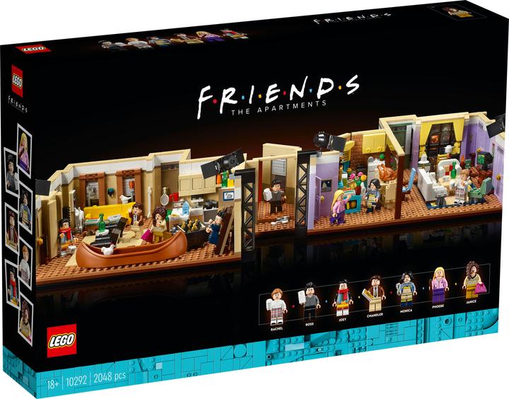 Immagine prodotto LEGO Amici Appartamenti (10292, LEGO Friends, Set LEGO rari)