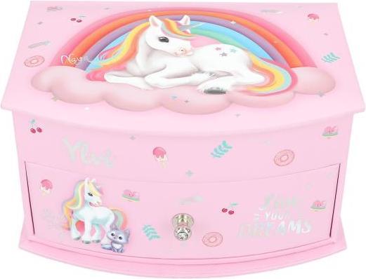 Immagine prodotto Magni Depesche Ylvi portagioie piccolo rosa 10,8x15,5x8,5cm