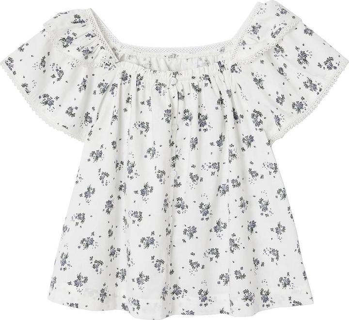 Image du produit Vertbaudet Mädchen Bluse mit Blumenmuster (98)