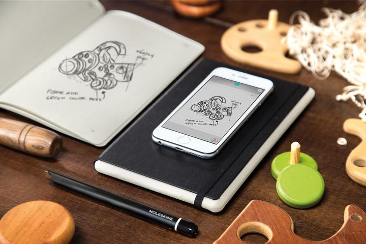 Produktbild Moleskine Notizbuch Paper Tablet Smart Writing (Spezial, Liniert, Harter Einband)