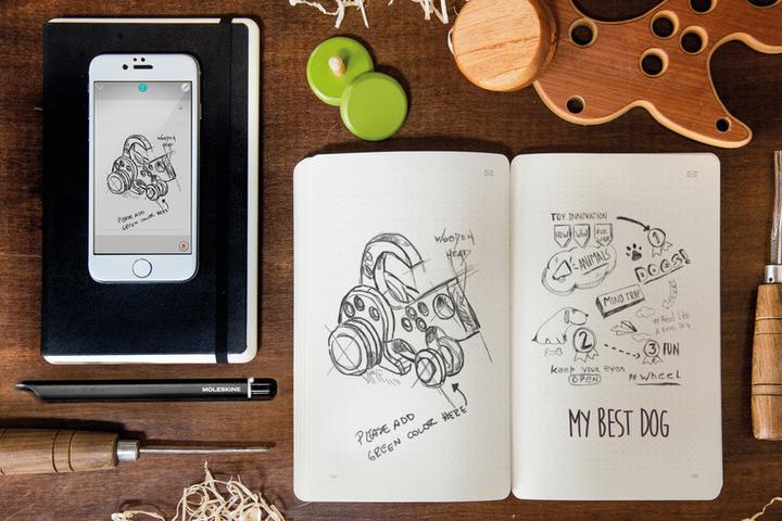 Produktbild Moleskine Notizbuch Paper Tablet Smart Writing (Spezial, Liniert, Harter Einband)
