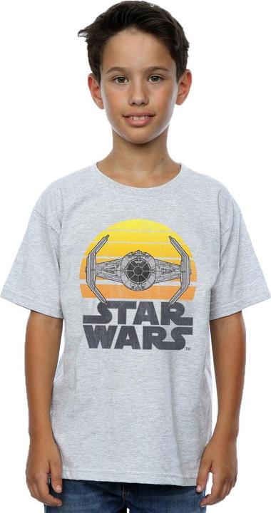 Immagine prodotto Star Wars Sunset TIE Fighter Maglietta Ragazzi (140, 146)