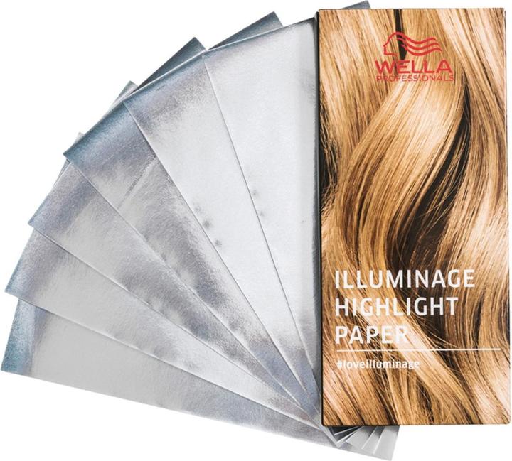 Actual product image Wella Illuminage Highlight Paper Sheet