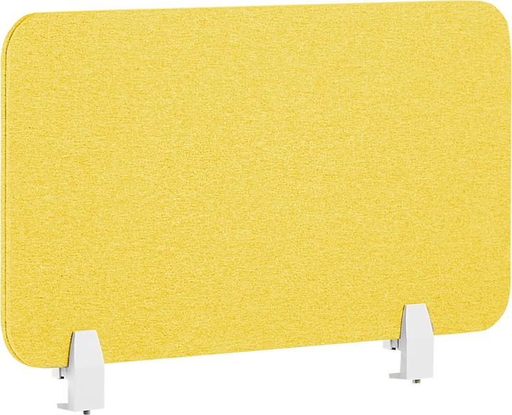 Image du produit Beliani Séparation de bureau jaune moutarde 72 x 40 cm WALLY