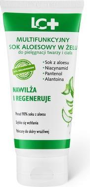 Etichetta energetica LC+ Gel di succo di Aloe Vera multifunzionale per viso e corpo, idrata e rigenera 100Ml (Lozione corpo, 100 ml)