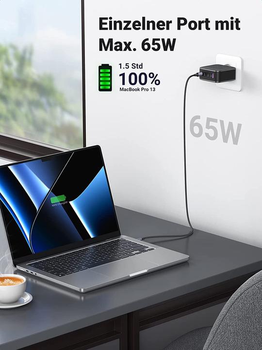 Produktbild Ugreen Schnellladegerät (65 W)