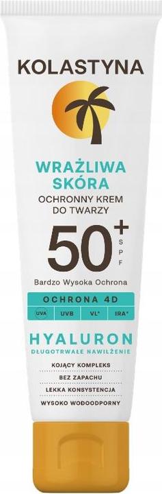 Kolastyna Sonnenschutz-Gesichtscreme Spf 50 50 Ml (Sonnencreme Gesicht, SPF 50, 50 ml)