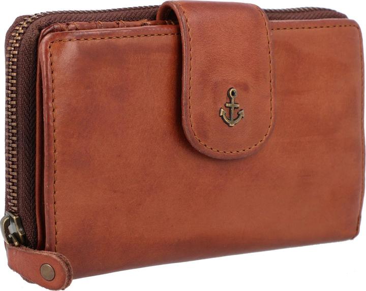 Actual product image Harbour 2nd Anchor Love Linn wallet leather 15 cm