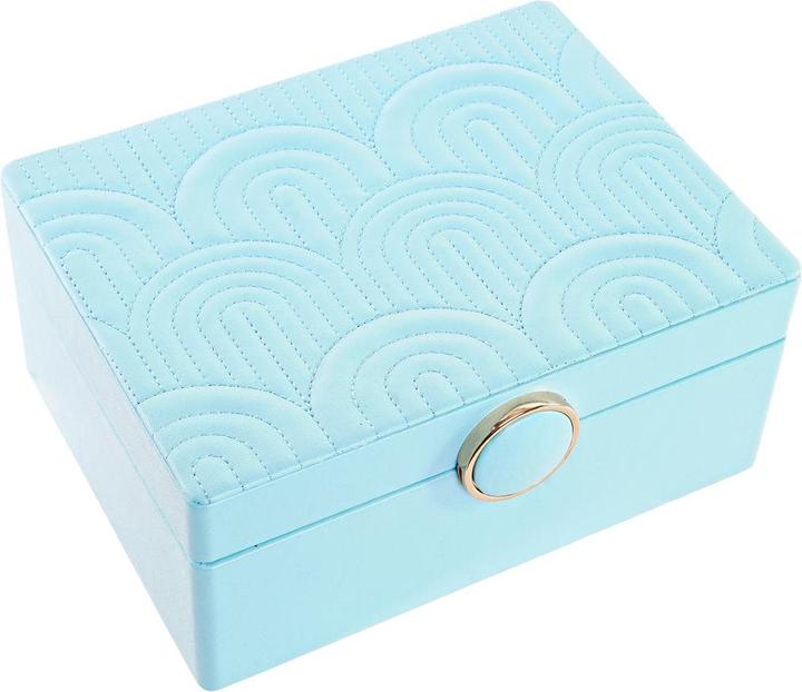 Image du produit DKD Home Decor Box-Schmuckkästchen grün Holz MDF 17 x 13 x 8,5 cm